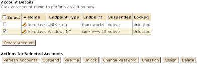 In the administrator tool, click the. Account Tabs