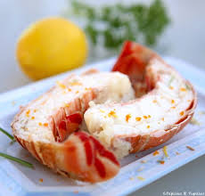 Queues De Langouste Froides Aux Agrumes Recette Recette Langouste Langouste Recettes De Cuisine