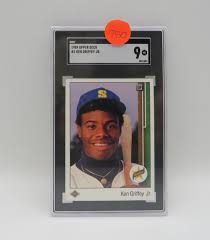 Like the topps future stars and donruss rated rookies, upper deck wanted to include its own version of a rookie subset and so they. Sold Price 1989 Upper Deck Ken Griffey Jr Star Rookie Sgc 9 Mint November 6 0120 12 00 Pm Est