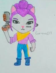 Brawl Stars Kedi Shelly Cizimi 2020 Cizimler Kedi