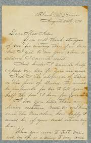 I have no address for you. Love Letter Sample