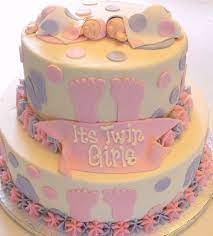 Baby Shower Cakes Pictures Twin Baby Shower Cake Baby Shower Cakes Girl Baby Shower Cakes