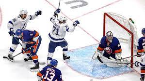 The always tough tampa bay lightning are the only team in the east standing in the islanders way of making history. Lightning Vs Islanders 2020 Playoffs Nhl Com