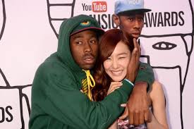 Tyler The Creator And Tiffany From Snsd Tyler The Creator Girls Generation Music Awards