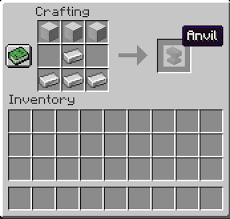 A grindstone is a block that repairs items and tools as well as removing enchantments from them. How To Craft An Anvil In Minecraft Minecraft Station