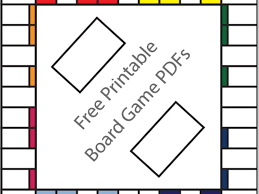 You could play it with your grandchildren or your grandparents, and you would enjoy it just the she wanted to create a game for kids suffering with the disease to enjoy, according to national toy hall of fame. 16 Free Printable Board Game Templates Hubpages