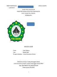 Laporan ini disusun untuk memenuhi persyaratan mengikuti. Contoh Laporan Pkl Smk Perhotelan Nusagates
