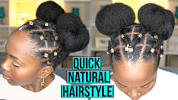 Beginner Easy Black Girl Hairstyles
