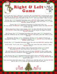 Right And Left Frosty The Snowman Game With Buffalo Checks White Elephant Game Winter Baby Or Bridal Shower Game Red Plaid Lumberjack Christmas Games Christmas Party Games Christmas Fun
