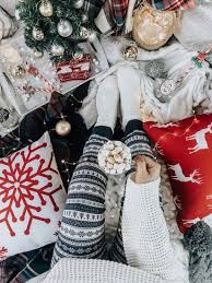 Christmas Is Here Tmas Pajamas And Hot Chocolate Christmas Christmaspajamas Hotchocolate Homedeco Cozy Christmas Decor Cozy Christmas Christmas Aesthetic