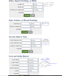 This general purpose foundation calculator can also calculate concrete piles and pile cap foundations. Concrete Calculator Figure Yardage Meters Cost And Bags