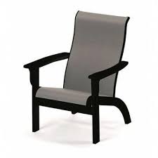 Telescope Casual Sling Plastic Folding Adirondack Chair Fabric Navy 13d Finish Textured In 2020 Plastic Adirondack Chairs Telescope Casual Folding Adirondack Chairs