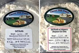 Maryland's Clover Hill Dairy recalls ricotta products over listeria risk -  The Banner