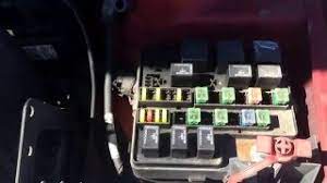 Fuse panel diagram chrysler sebring and dodge stratus (sedan, coupe, convertible; 2004 Dodge Stratus Main Fuse Box Location Youtube