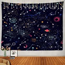 See more ideas about tapestry, psychedelic tapestry, tapestry wall hanging. Amazon Com Shrahala Space Tapestry Space Pattern Science Stars In Galaxy Wall Hanging Large Tapestry Psychedelic Tapestry Decorations Bedroom Living Room Dorm 51 2 X 59 1 Inches Blue Black Planet Home Kitchen