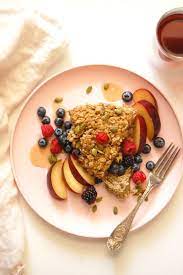 Yoga Retreat Healthy Baked Oatmeal Recipe Baked Oatmeal Healthy Healthy Recipes Healthy