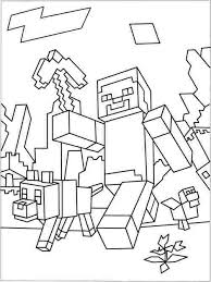 Find all coloring pages in the category minecraft | funny coloring pages Coloring Pages Minecraft Gallery Free To Print Whitesbelfast Com