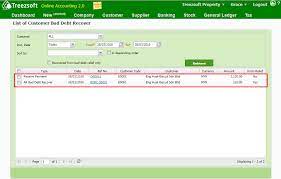 Define the search criteria, then click on search 2. Gst How To Issue Bad Debt Recovery For Sales Treezsoft Blog