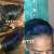Blue Streaks In Boys Hair