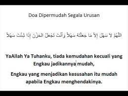 Kemudian juga disaat keuangan kita dalam masalah, berdoa agar diberi kelancaran dalam urusan dan engkau menjadikan kesedihan (kesulitan), jika engkau kehendaki pasti akan menjadi mudah. Doa Dipermudahkan Urusan Rumi