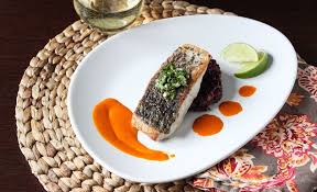 Crispy Barramundi With Red Curry Beurre Blanc Recipes Noshon It Recipe Red Curry Sauce Barramundi Recipes Thai Curry Sauce