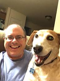 Jake, Patrick Hite's 11-year-old rescue hound