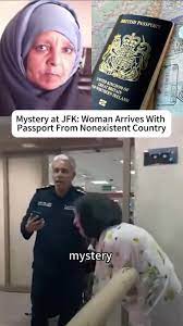 Jfk Airport Mysterious Passport Story | TikTok