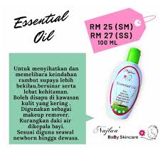 Essential Oil Minyak Melebatkan Rambut Minyak Bayi With Free Shopee Malaysia