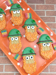 Peanut butter sandwich cookie, with around a billion estimated to be eaten every year. St Patrick S Day Dessert Leprechaun Nutter Butters Cookies