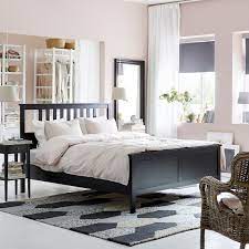 From comfy beds to roomy chests of drawers, all in a choice of colours, there's everything you need for creating a bedroom you love. Hemnes Bed Frame Black Brown Queen Ikea