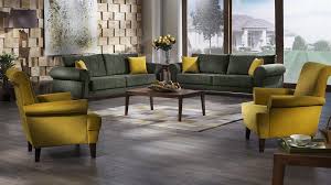 Rüyada kendi evine girdiğini görmek, bekar için. Sari Yesil Koltuk Takimi