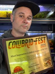 Incredibly honored to receive this recognition from Colubrid and Colubroid  Radio Colubrid Fest. Means a lot. Thanks guys.