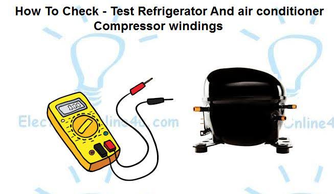 Testing compressor winding resistance, AI generated