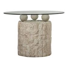 Post Modern Round Mactan Stone Side Table In 2020 Side Table Stone Coffee Table Modern Round