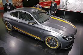 Mercedes Amg C 63 Coupe Edition1 Couleur Noir Et Jaune Bmw M4 Mercedes Bmw