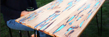 Be sure to make the frame flush with the edge of the plywood, so that there is adequate clearance for the legs. How To Make A Stunning Wooden Table With Glow In The Dark Resin Infill