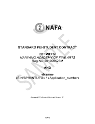 Lua error in module:coordinates at line 668: Fillable Online Standard Student Contract Nanyang Academy Of Fine Arts Fax Email Print Pdffiller