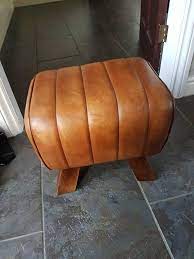 Maybe you would like to learn more about one of these? Genuine Leather Foot Stool Pouffe Pommel Horse Style Bench Etsy Leather Footstool Leather Foot Stool Pouffe