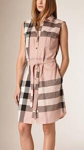 Women S Dresses Jumpsuits Burberry Cotton Shirt Dress Shirt Dress Fashion