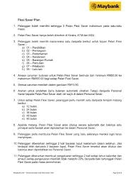 Flexi saver plan by maybank. Kewangan Graduan On Twitter Apa Itu Maybank Flexi Saver