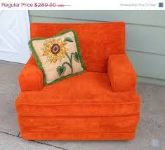 Vintage 1960 S Orange Flexsteel Chair Lounge Chair Club Etsy Club Chairs Flexsteel Chair