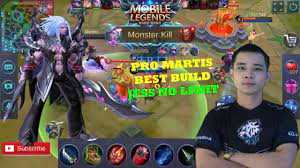 Tutorial martis by jess no limit, hero wajib di pick, sakit banget. Build Hero Martis Jess No Limit Easy Kill Mobile Legend Indonesia Youtube