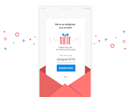 Snapdeal Referral Screen Email Invitation Design Mailing Design Email Design