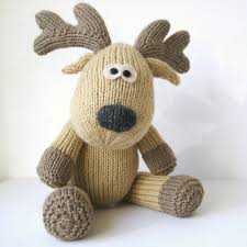 rupert reindeer toy knitting pattern