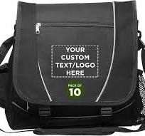 Amazon.com: Custom Messenger Bags & Laptop Bags Set of 10 ...