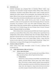 Empat ciri penting membuktikan batu bersurat menerima pengaruh islam ialah tulisan jawi. Bahasa Melayu Kuno