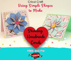 Check spelling or type a new query. Handmade Card Using Simple Shapes Cricut Craft Bettes Makes