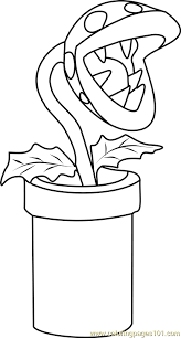 Fire piranha plants are enemies that appear in paper mario: Pin On Coloring Pages Kids