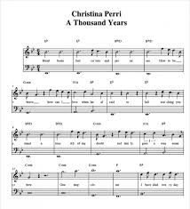 Piano chords for a thousand years by christina perri. Pin En Piano Flute Music