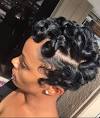 Pin Curls Medium Hair
